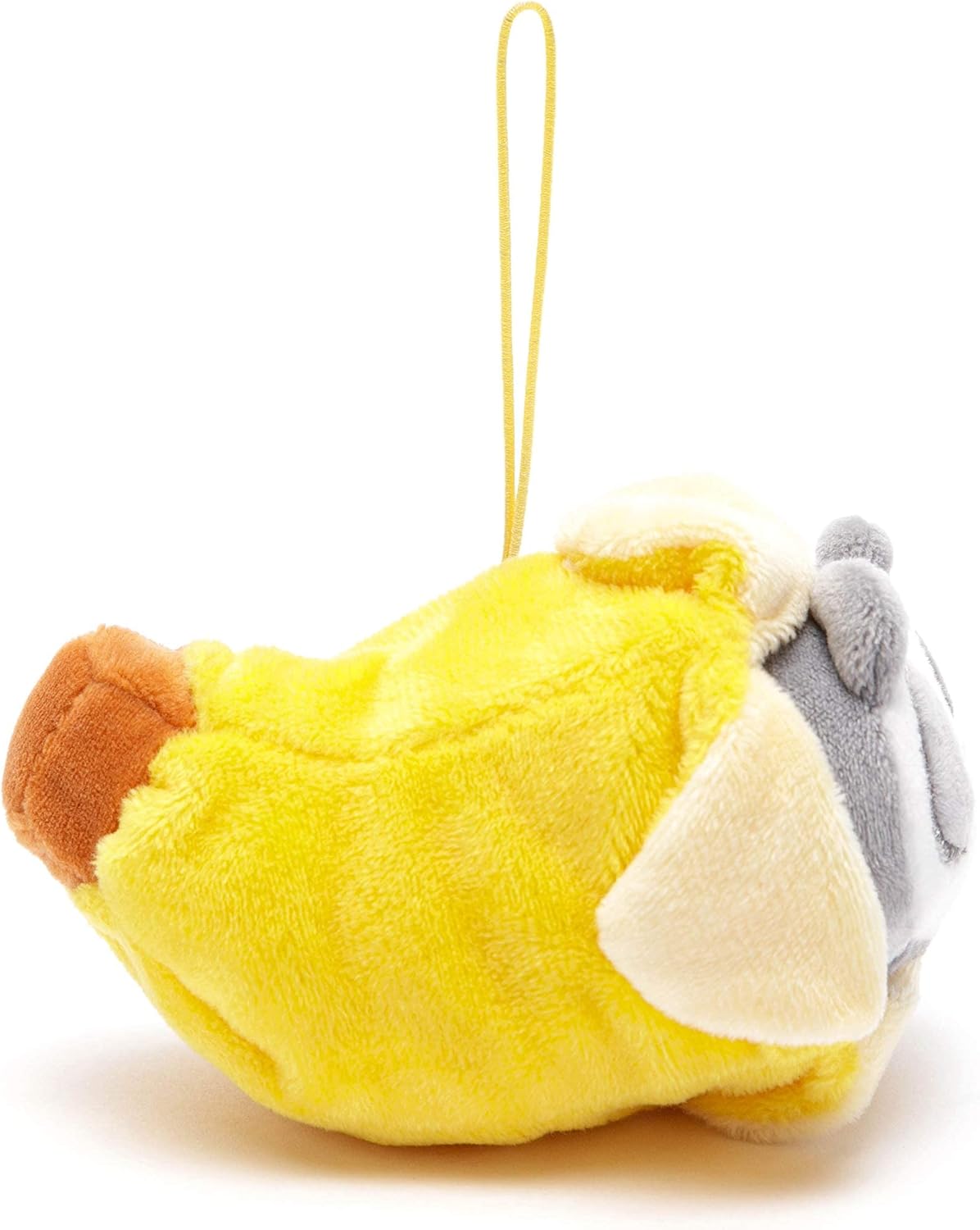 Anirollz Llavero de peluche de animal de peluche  Muñeca de juguete con dije de adorno  Suave, esponjoso, cálido, lindo, cómodo, seguro  Traje de