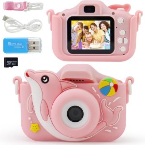 Cámara para niños, cámara para niños, cámara para niños pequeños, cámara de video digital para selfie HD de 1080P con tarjeta SD de 64 GB, el mejor Cámara para niños, cámara para niños, cámara para niños pequeños, cámara de video digital para selfie HD de 1080P con tarjeta SD de 64 GB, el mejor