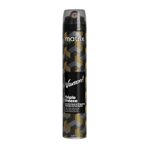 MATRIX Vavoom Triple Freeze Extra Dry Hairspray  Adds Volume and Lift  Fast-Drying, 24 Hour Hold  Humidity Resistant  9 Oz. MATRIX Vavoom Triple Freeze Extra Dry Hairspray  Adds Volume and Lift  Fast-Drying, 24 Hour Hold  Humidity Resistant  9 Oz.