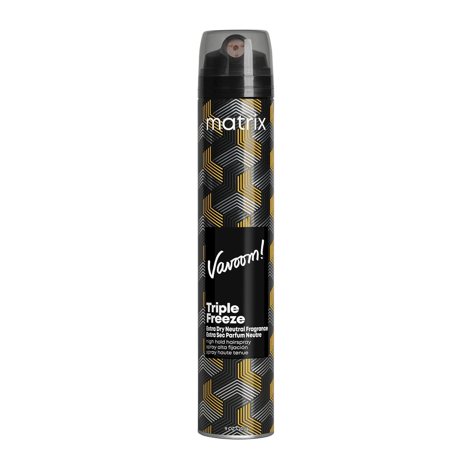 MATRIX Vavoom Triple Freeze Extra Dry Hairspray  Adds Volume and Lift  Fast-Drying, 24 Hour Hold  Humidity Resistant  9 Oz.