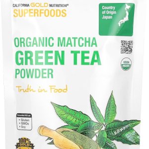 California Gold Nutrition Superfoods, Té Verde Matcha Orgánico en Polvo, 4 oz (114 g) California Gold Nutrition Superfoods, Té Verde Matcha Orgánico en Polvo, 4 oz (114 g)
