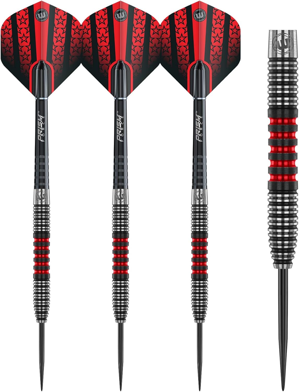 WINMAU Joe Cullen Special Edition Professional 90% Tungsten Darts Set with Flights and Stems (Shafts)
