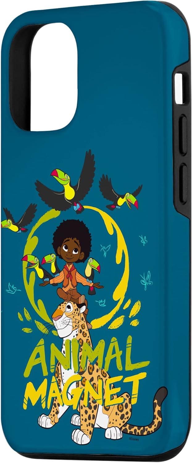 Carcasa para iPhone 13 Pro Disney Encanto Antonio Animal Magnet Dark Teal