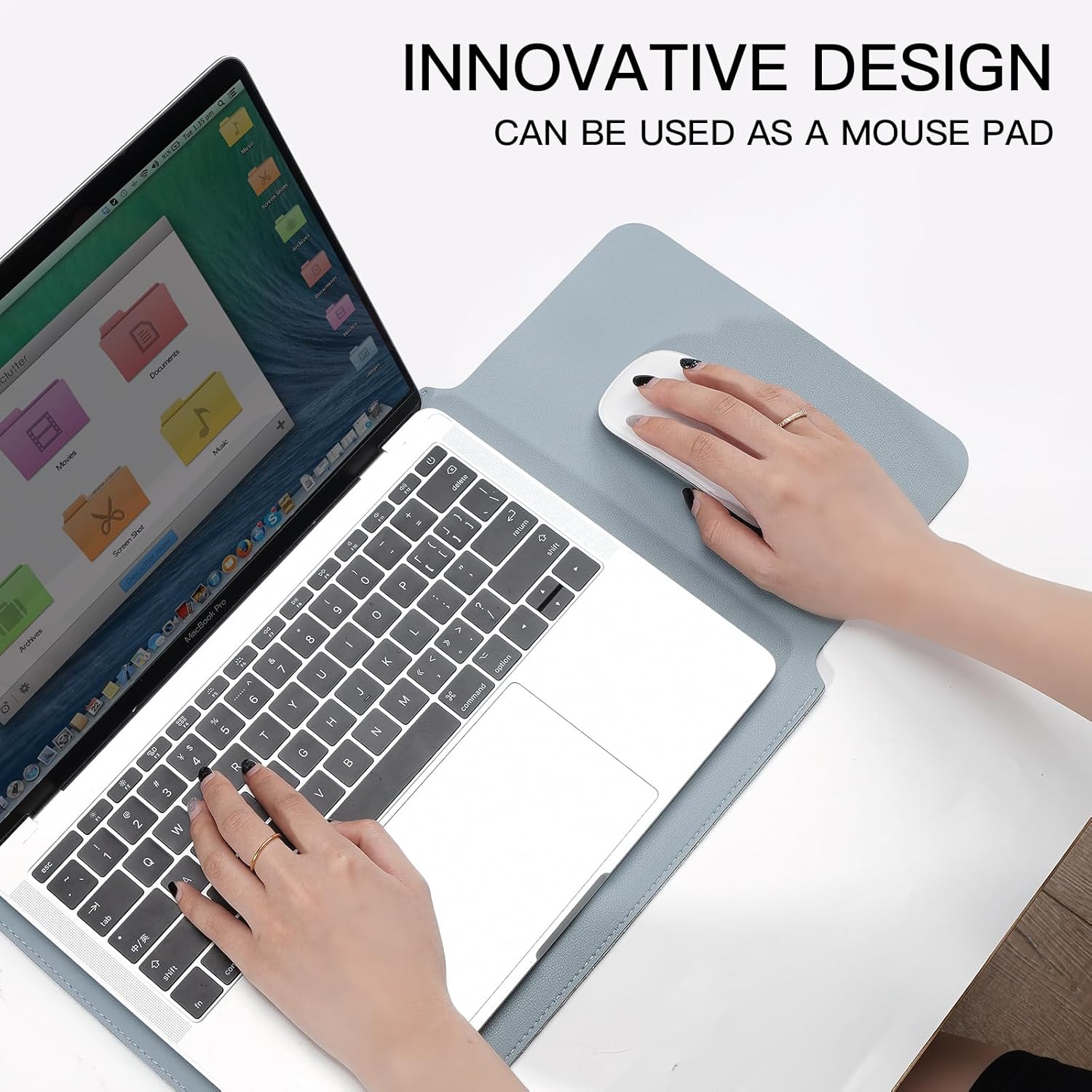 Funda para laptop compatible con MacBook ProMax M2M1 A2779 A2442, Air de 13.6 pulgadas, Surface 543, 14 pulgadas, Dell ASUS Acer ChromebookHP