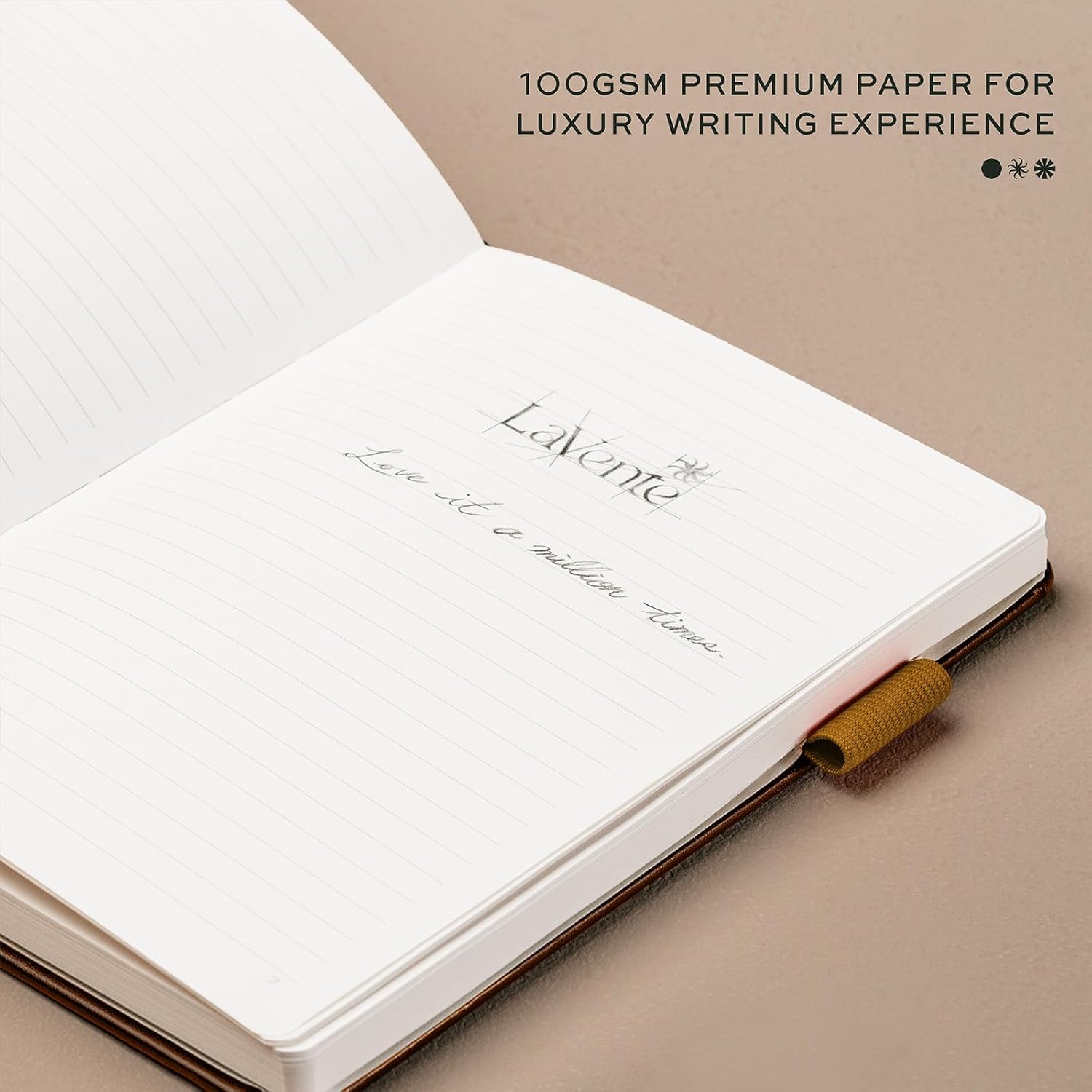 Cuaderno profesional con forro de bolsillo, tapa dura de poliuretano artístico y 200 páginas numeradas, papel grueso de 3.53 ozm, ideal para