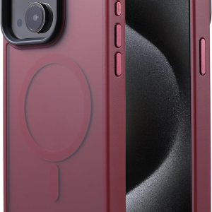 Tigowos Funda magnética para iPhone 15 compatible con MagSafe de 15 pies, resistente a las caídas, anti-amarilleamiento, resistente, a prueba de Tigowos Funda magnética para iPhone 15 compatible con MagSafe de 15 pies, resistente a las caídas, anti-amarilleamiento, resistente, a prueba de