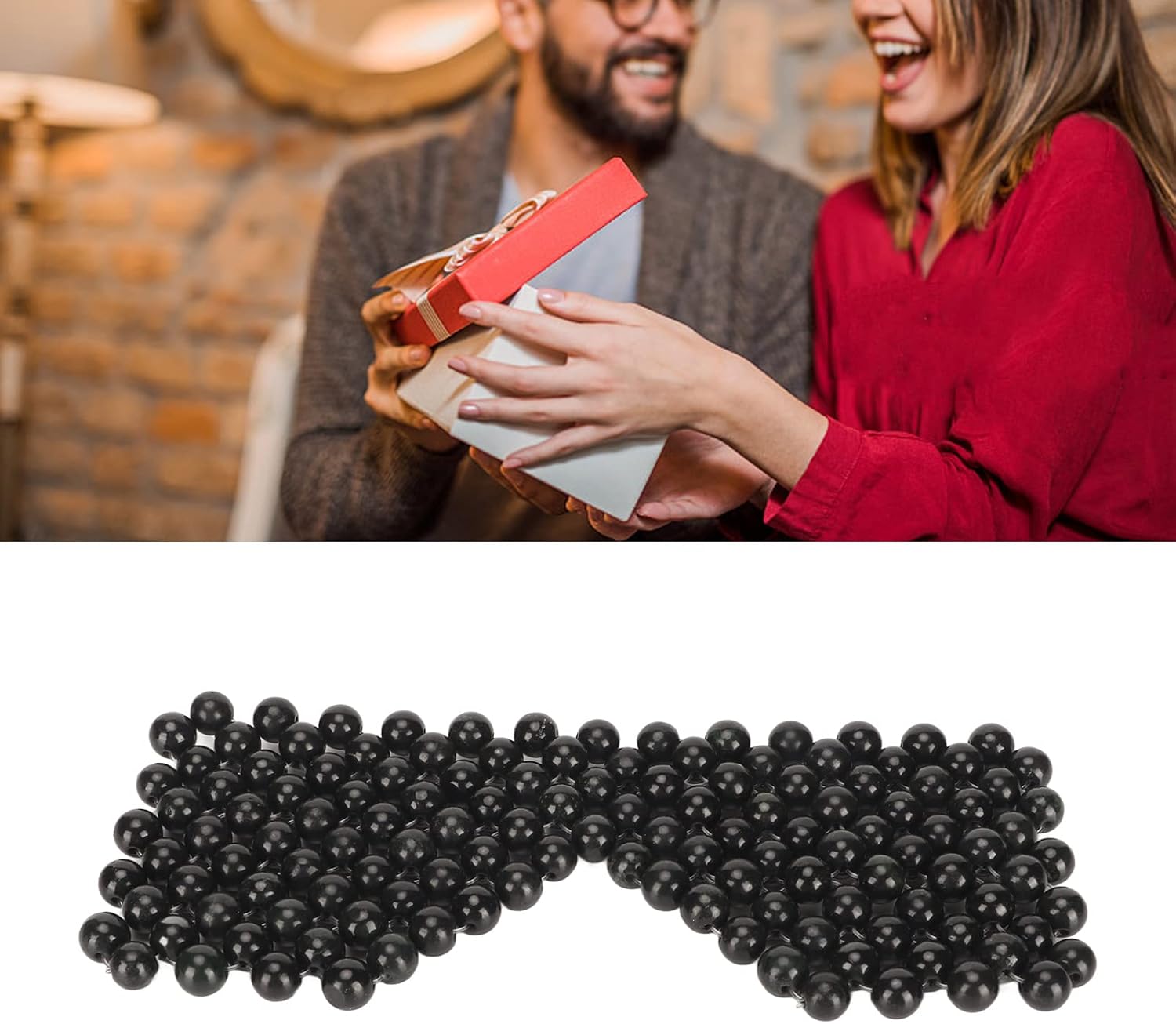 Máscara de ojos de jade con piedra caliente o fría con máscara de jade para ojos secos, refrescante y aliviador, máscara facial para dormir, máscara