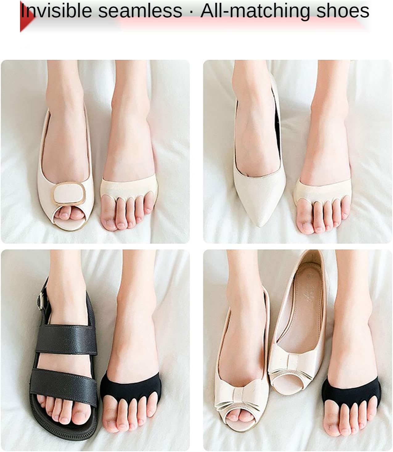 Metatarsa – Almohadillas para pies (3 pares) reutilizables, suaves, almohadillas para el antepié para mujeres, prevención del dolor, alivio del