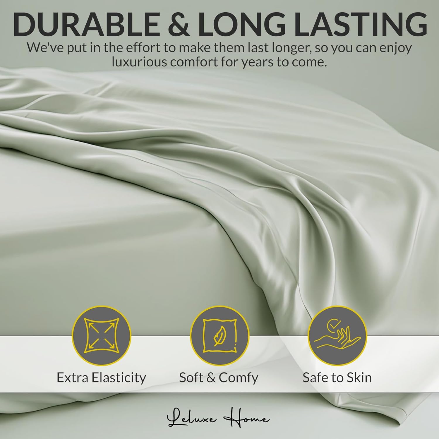 Leluxe Home Juego de 3 sábanas de tamaño individual de 3 a 100 % microfibra, extra suaves y sin arrugas, juego de 3 sábanas para cama de tamaño