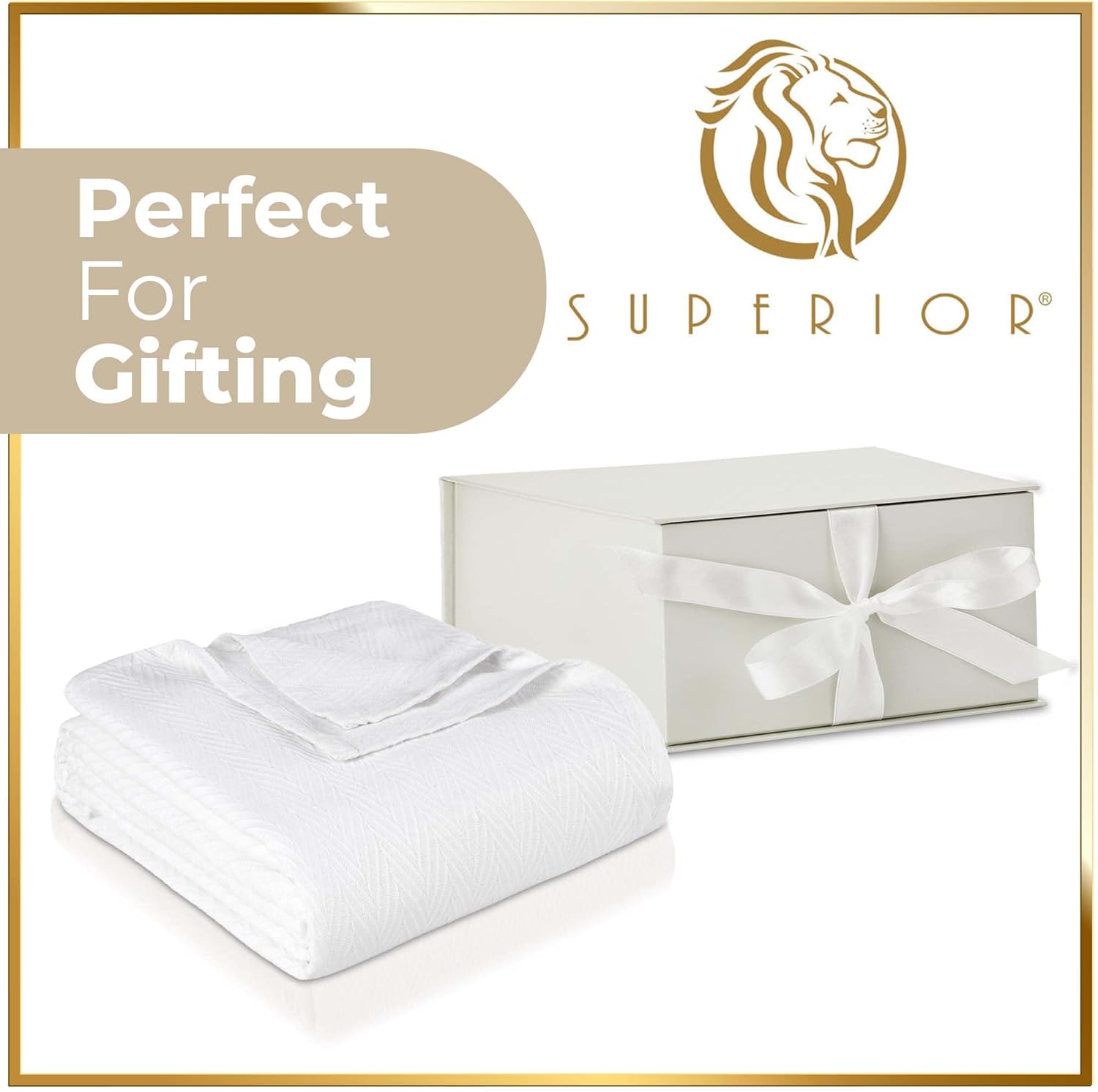 Superior Manta 100% algodón de gran tamaño, manta tejida para sofá, cama, ropa de cama, casa de campo, artículos esenciales para el hogar, mantas