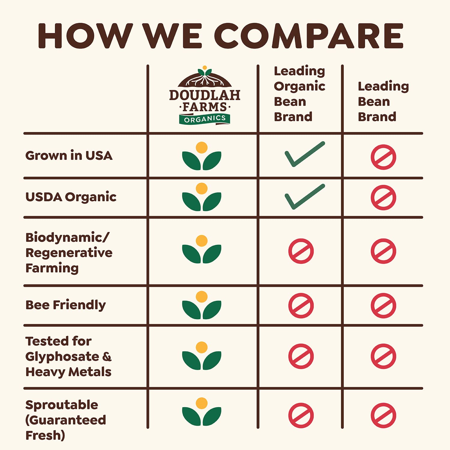 Doudlah Farms – Frijoles orgánicos secos de color rojo oscuro de 25 libras a granel – Cultivados a partir de suelo regenerativo  Veganos, sin OMG,