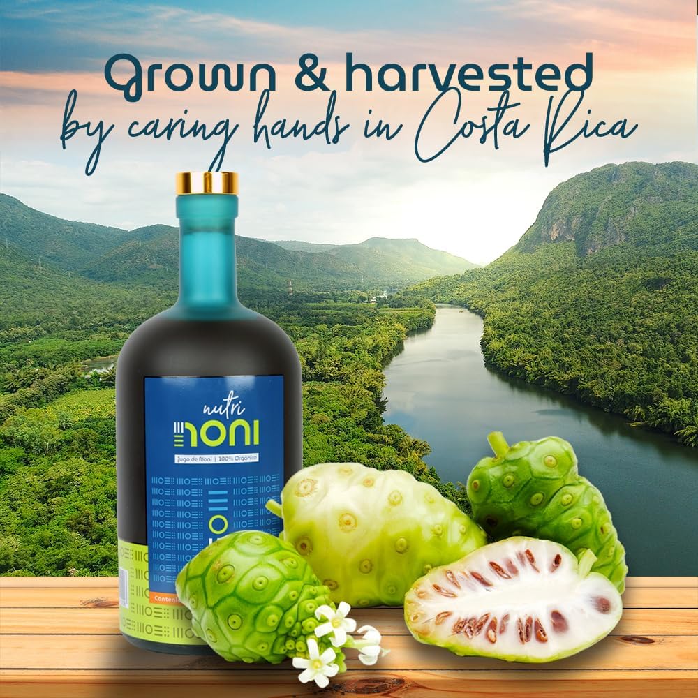 Jugo orgánico USDA 100% puro de Costa Rica Sabor Original Sin Fruta Añadida. 33.8 fl oz. Uno de los superalimentos de la naturaleza