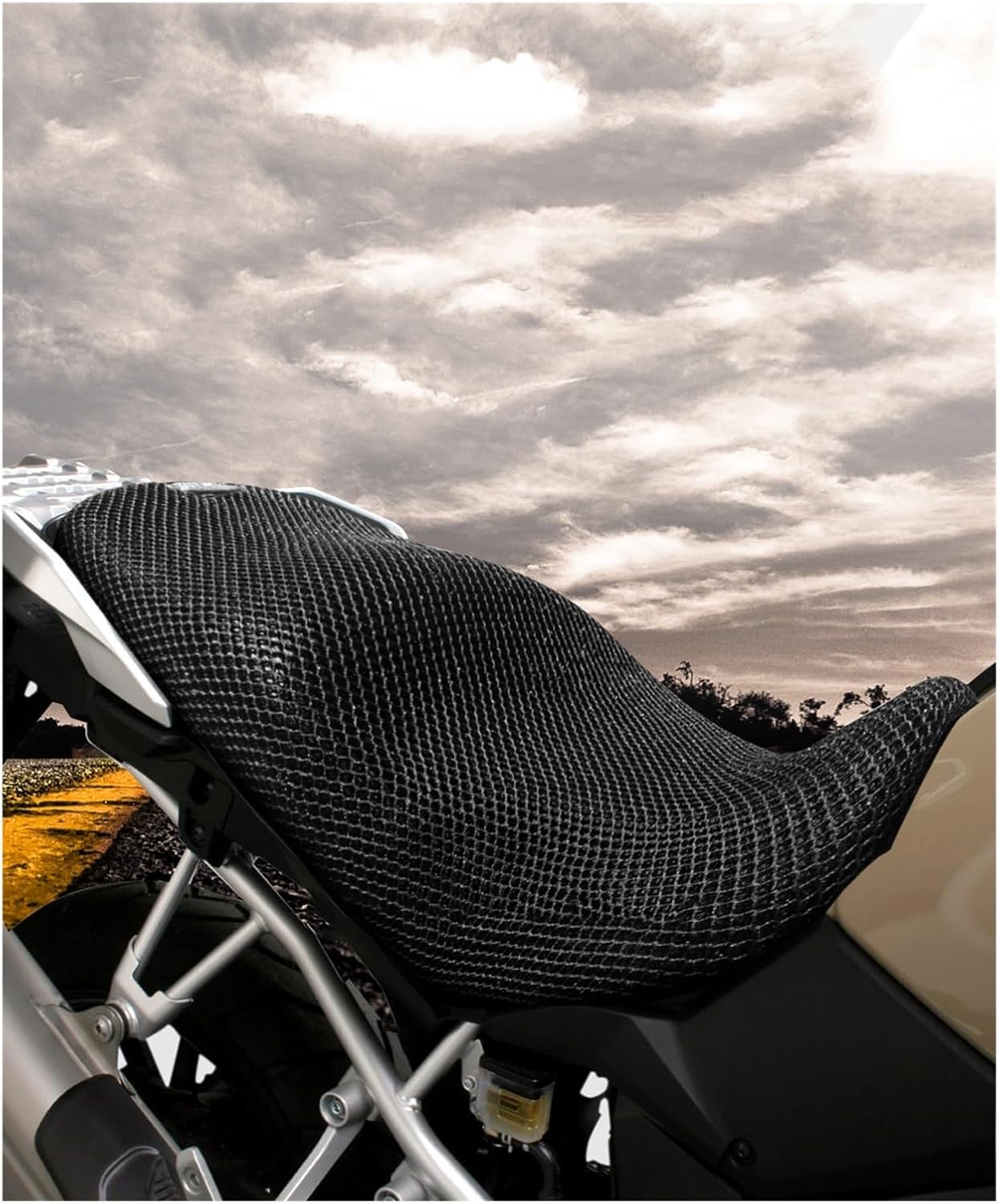 Motorcycle Seat Cushion Cover Net 3D Mesh Protector Insulation Cushion Cover for Suzuki V-Strom VStrom DL1000 DL650 DL250 DL 650
