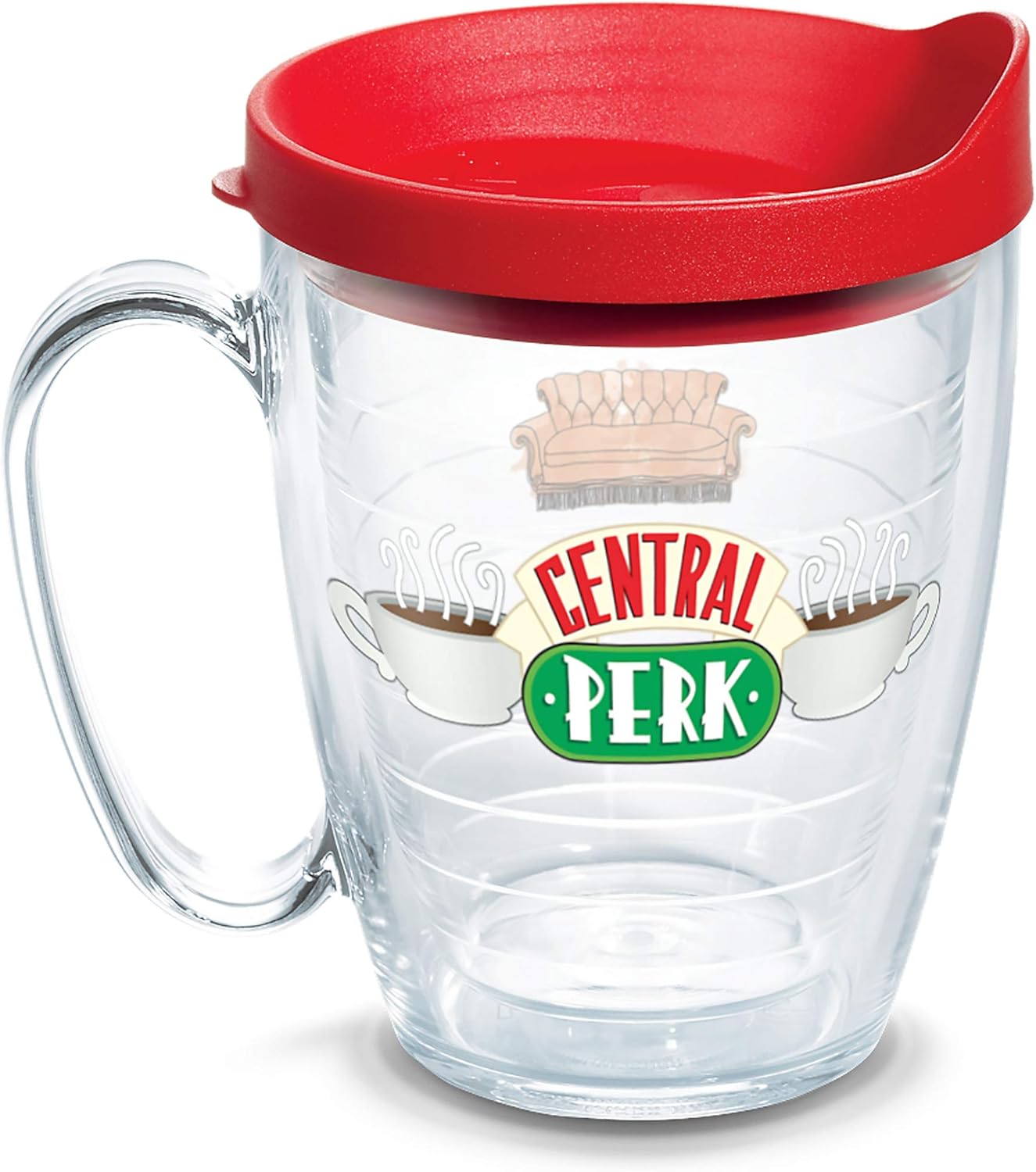 Tervis Warner Brothers – Vaso térmico Friends Central Perk de 16 onzas, transparente