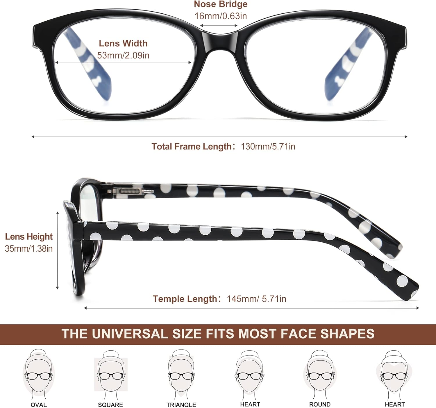 EYEGUARD Paquete de 4 lentes de lectura con bloqueo de luz azul para mujer, antifatiga ocular, lentes antirreflejos, bisagra de resorte, lectores de