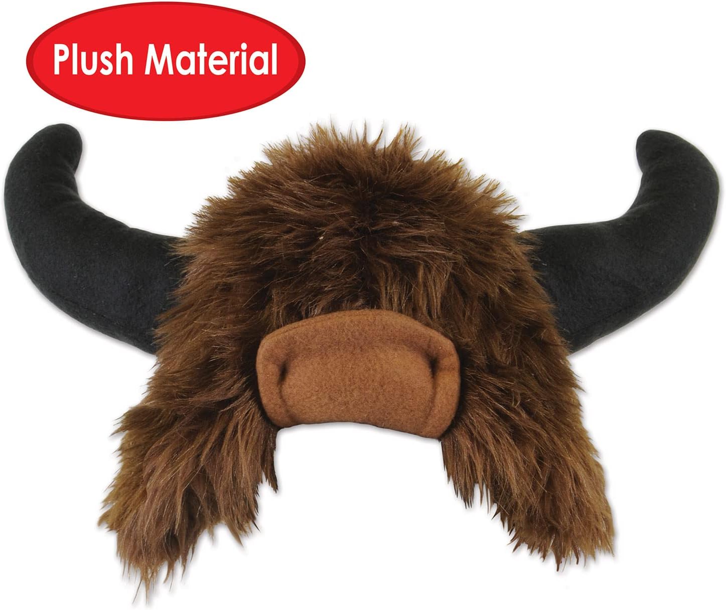 Beistle Unisex Plush Hat, Farm Themed Cap, Party Supplies, Dress-Up Novelty Headwear, Western Accessories, Photo Booth Prop