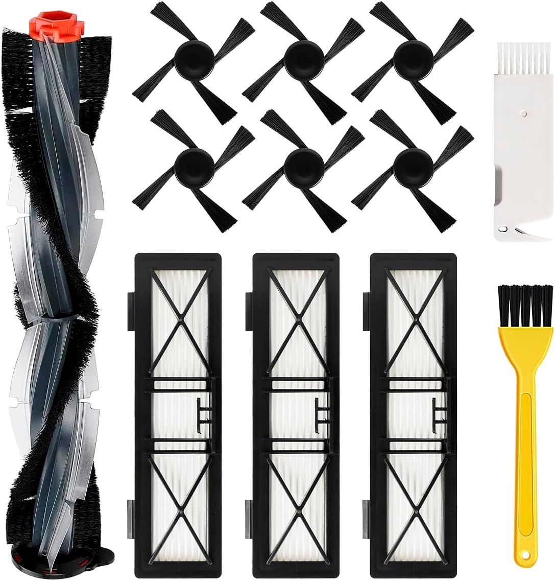 WuYan Piezas de repuesto para Neato Botvac serie D D3 D4 D5 D6 D7 D75 D80 D85 D85 robot aspirador kit de accesorios, cepillo lateral, filtro,
