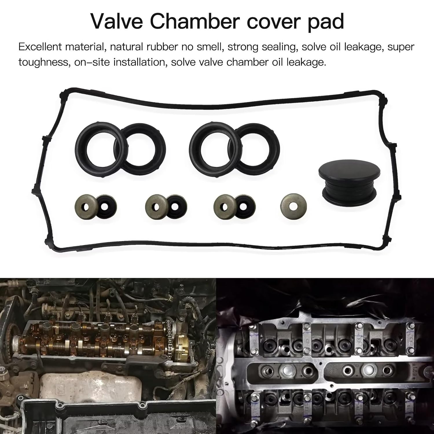 VS50362R Reemplazo de la junta de la cubierta de válvula para 1991 Acura Integra LS Sedan 4 puertas 1.8L 1834CC l4 Gas DOHC aspirado naturalmente