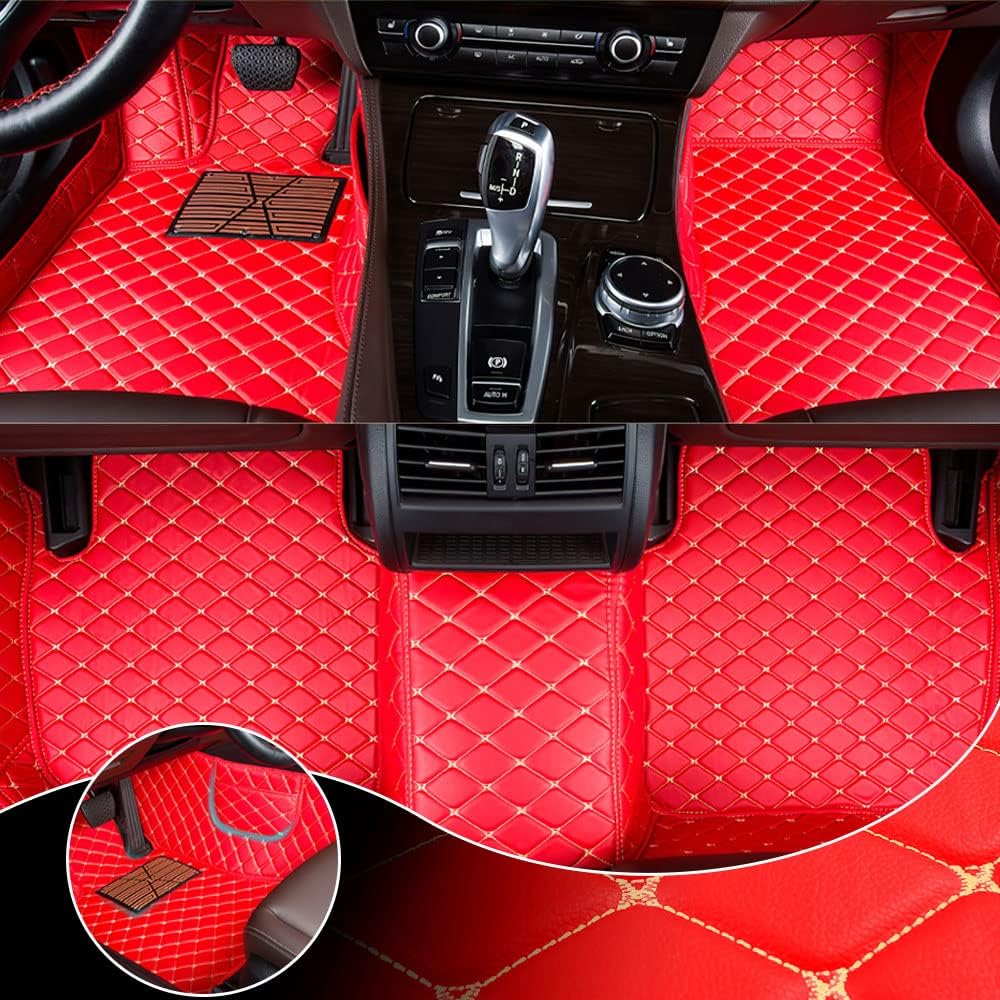 Alfombrillas personalizadas para Dodge Charger 2006-2022 para automóvil, de lujo, impermeables, antideslizantes, cobertura completa, forros de piso