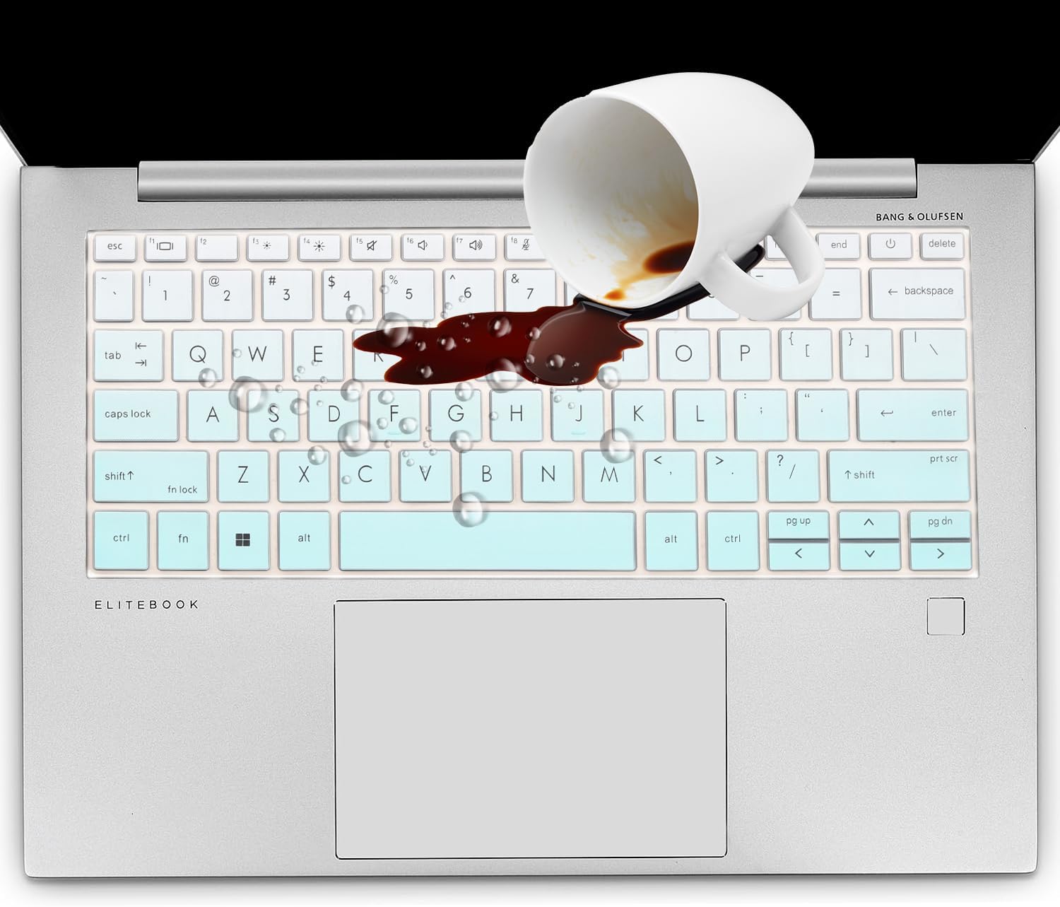 Funda de teclado para HP EliteBook 830 835 840 845 1040 G9 G10 2023 2022 13.3 14 pulgadas Accesorios para laptop Funda protectora de teclado (no