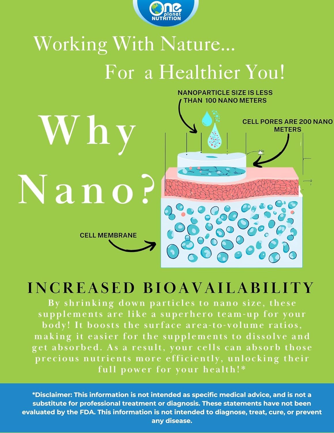 Nano Andrographis – Cápsulas vegetales de 500 mg (120 porciones), extracto de Andrographis paniculata, nano para absorción superior, apoya el