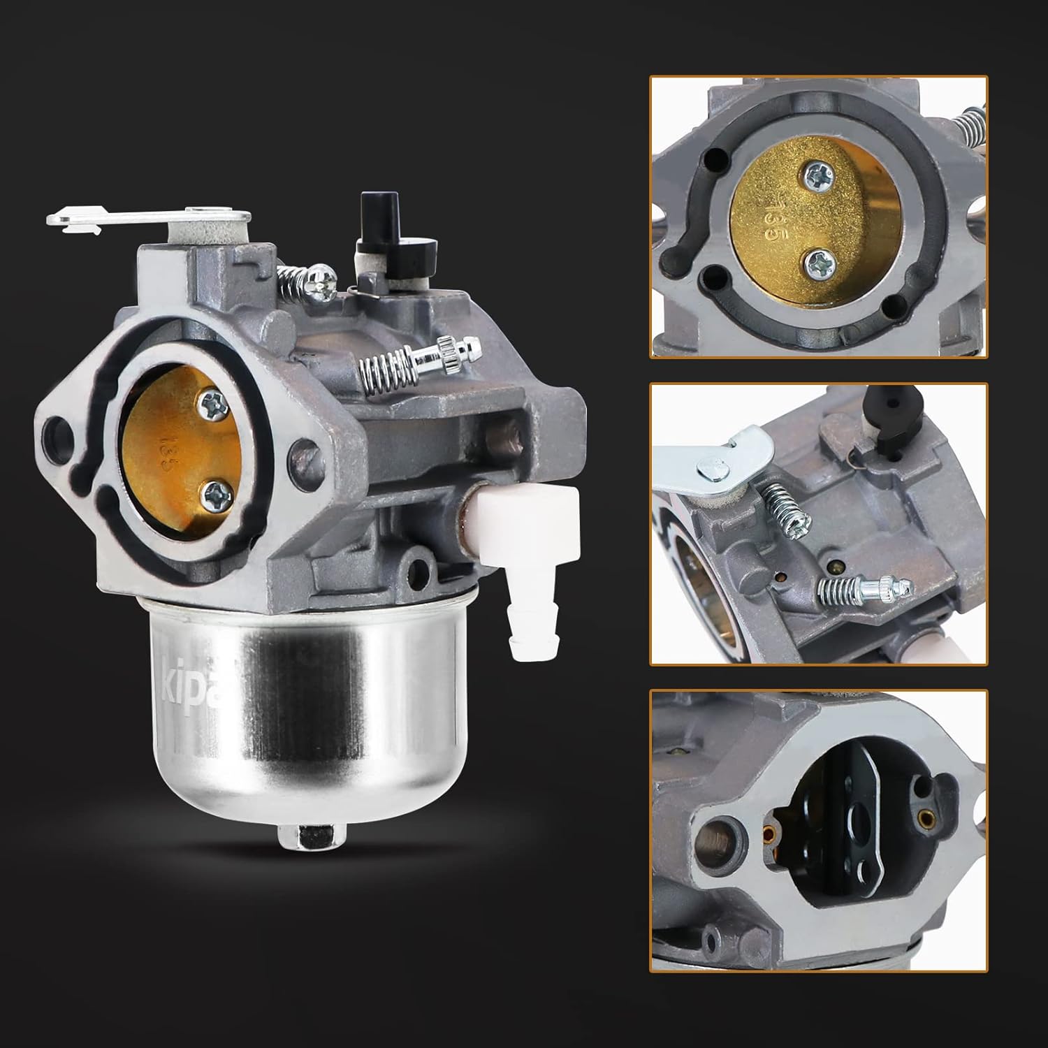 kipa Kit de afinación del carburador para motores Briggs & Strattn 690119 694526 690111 690115 19G412 19E412 192432 192402 192412 Generador
