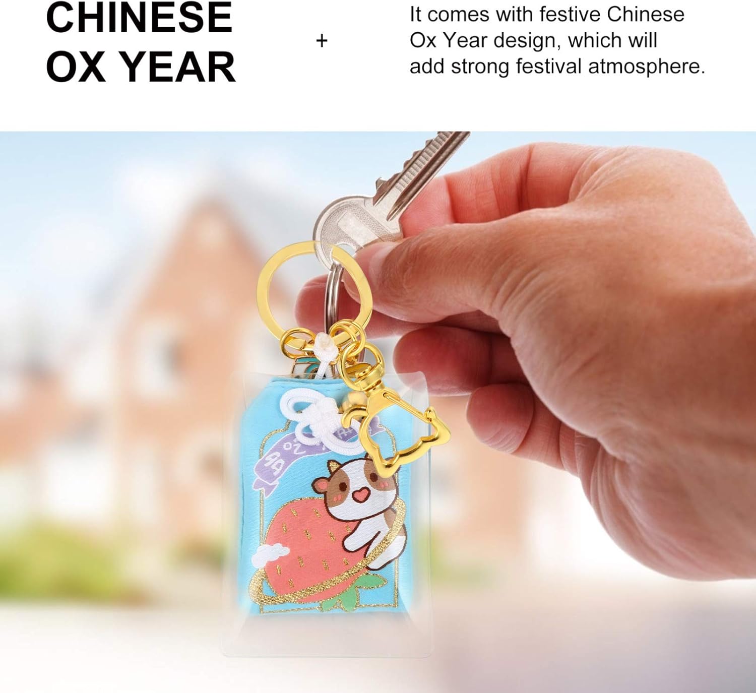 SOIMISS 2 dijes japoneses de Omamori de buena suerte, amuleto japonés, amamori de buena suerte, santuario japonés de la suerte