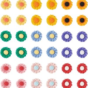 Resin Sunflower Cabochons Flower Daisy Flatback Charms Orange Flower Embellishment for Phone Case Shoe Hairpin Sunglasses Headwear Scrapbooking Resin Sunflower Cabochons Flower Daisy Flatback Charms Orange Flower Embellishment for Phone Case Shoe Hairpin Sunglasses Headwear Scrapbooking
