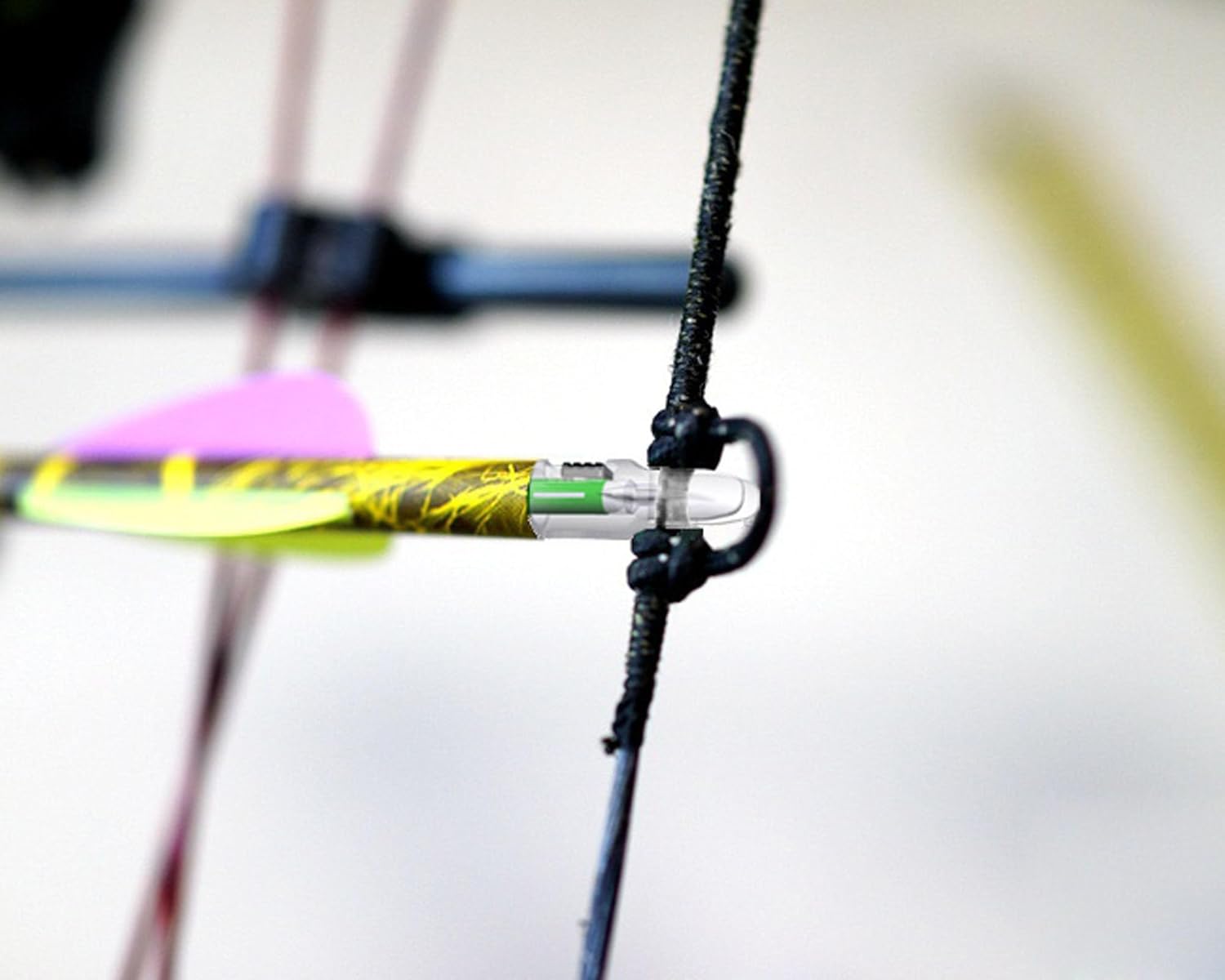 G X H S GT Lighted Nocks for Arrows with .165 .204 .233 .244 .246 Light up Knocks Archery illuminocks Compound Bow LED Arrow Nocks for Hunting