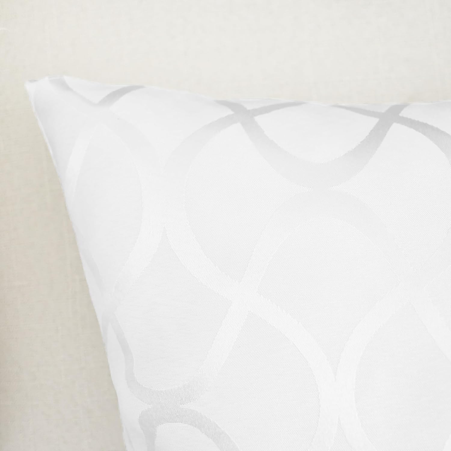 CaliTime Juego de 2 fundas de cojín modernas, brillantes y opacos, con forma de onda, geométricas abstractas, para sofá, cama, sofá, decoración de