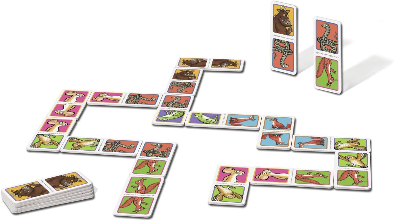 Ravensburger 22277 Gruffalo-Dominoes Kids Age 3 Years and Up-A Classic Game and Family Favourite