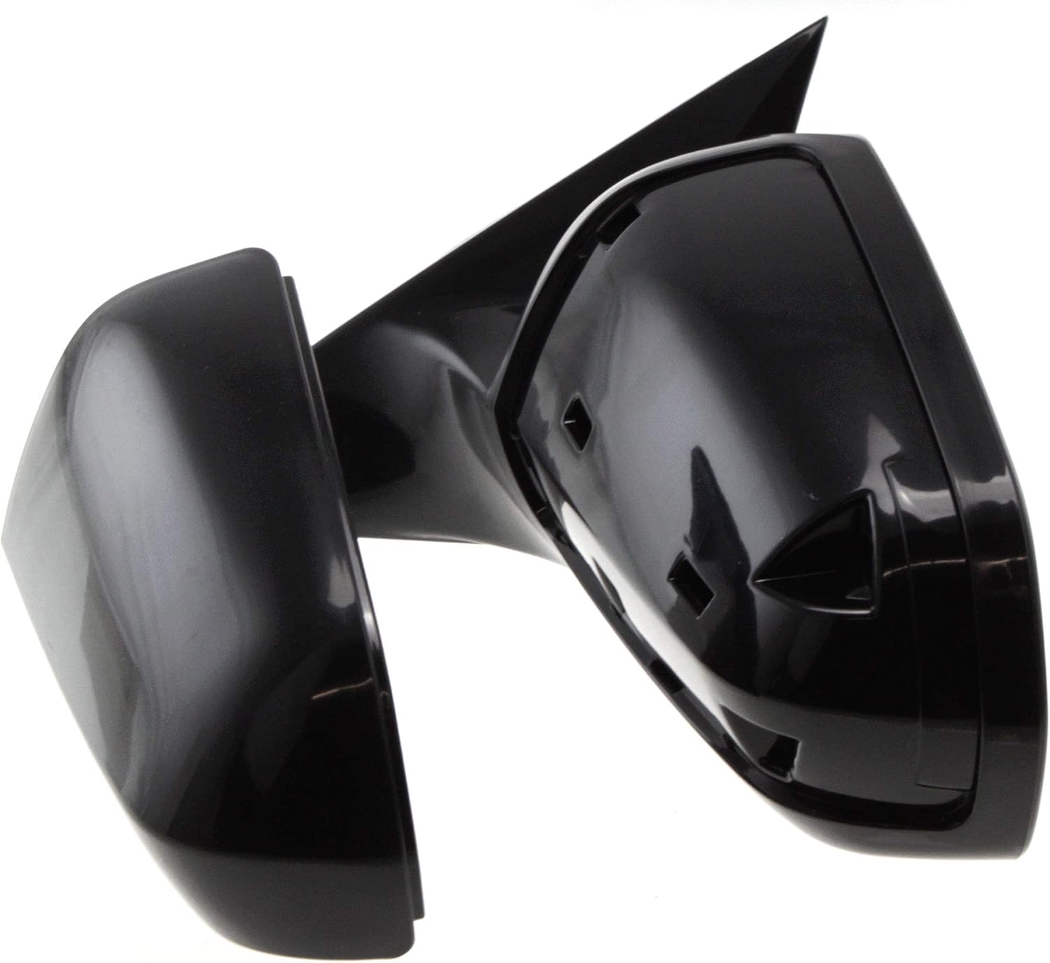 Kool Vue ch49el Espejo Corner Mount Tipo Conductor lado lh plástico negro Power Flat vidrio