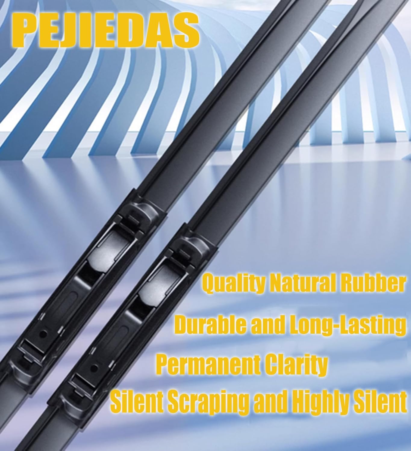 3 limpiaparabrisas para Lexus GX470 2003-2009, limpiaparabrisas delantero + limpiaparabrisas trasero, estilo original de equipo original (22 + 21 +