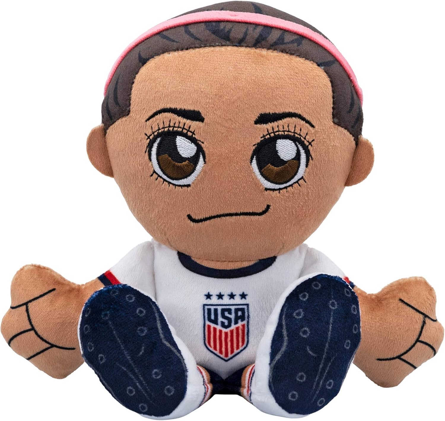 Bleacher Creatures Sophia Smith Kuricha – Peluche de fútbol americano para mujer, 8 pulgadas, suave, inspirada en Chibi, superestrella del fútbol