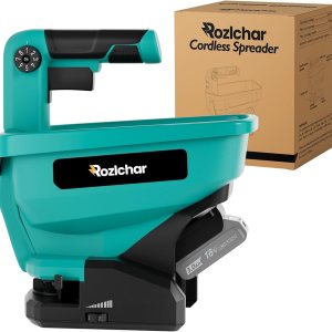 Rozlchar Esparcidor eléctrico para batería Makita de 18 V, esparcidor de semillas para todo el año, cubre hasta 5,000 pies cuadrados. (solo Rozlchar Esparcidor eléctrico para batería Makita de 18 V, esparcidor de semillas para todo el año, cubre hasta 5,000 pies cuadrados. (solo