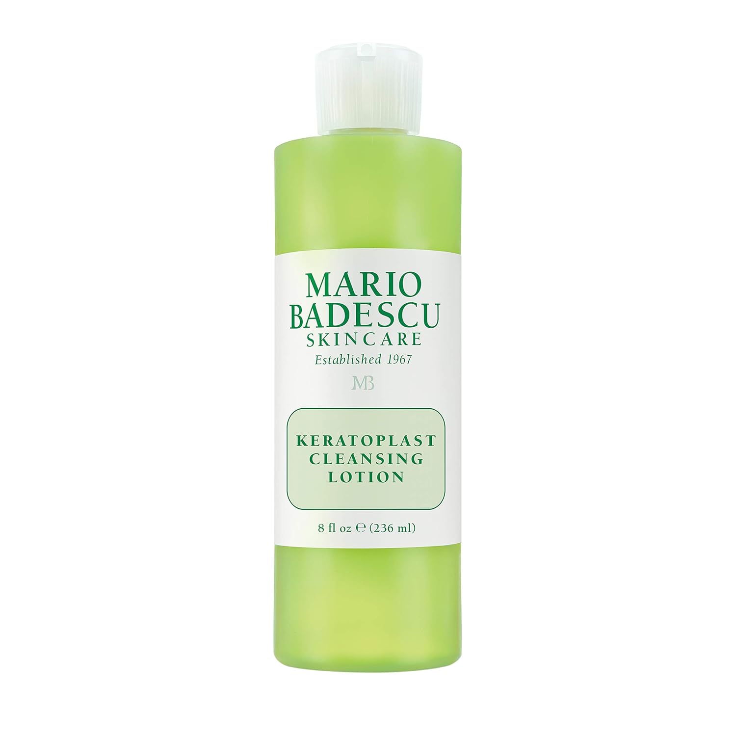 Mario Badescu Tónico de loción limpiadora de queratoplasto, calmante y rejuvenecedor para el cuidado de la piel con aloe vera