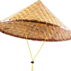 Funny Party Hats Sombrero oriental – Sombrero de bambú – Sombrero asiático – Sombrero chino – Sombrero japonés – Sombrero cónico – Sombrero de Funny Party Hats Sombrero oriental – Sombrero de bambú – Sombrero asiático – Sombrero chino – Sombrero japonés – Sombrero cónico – Sombrero de