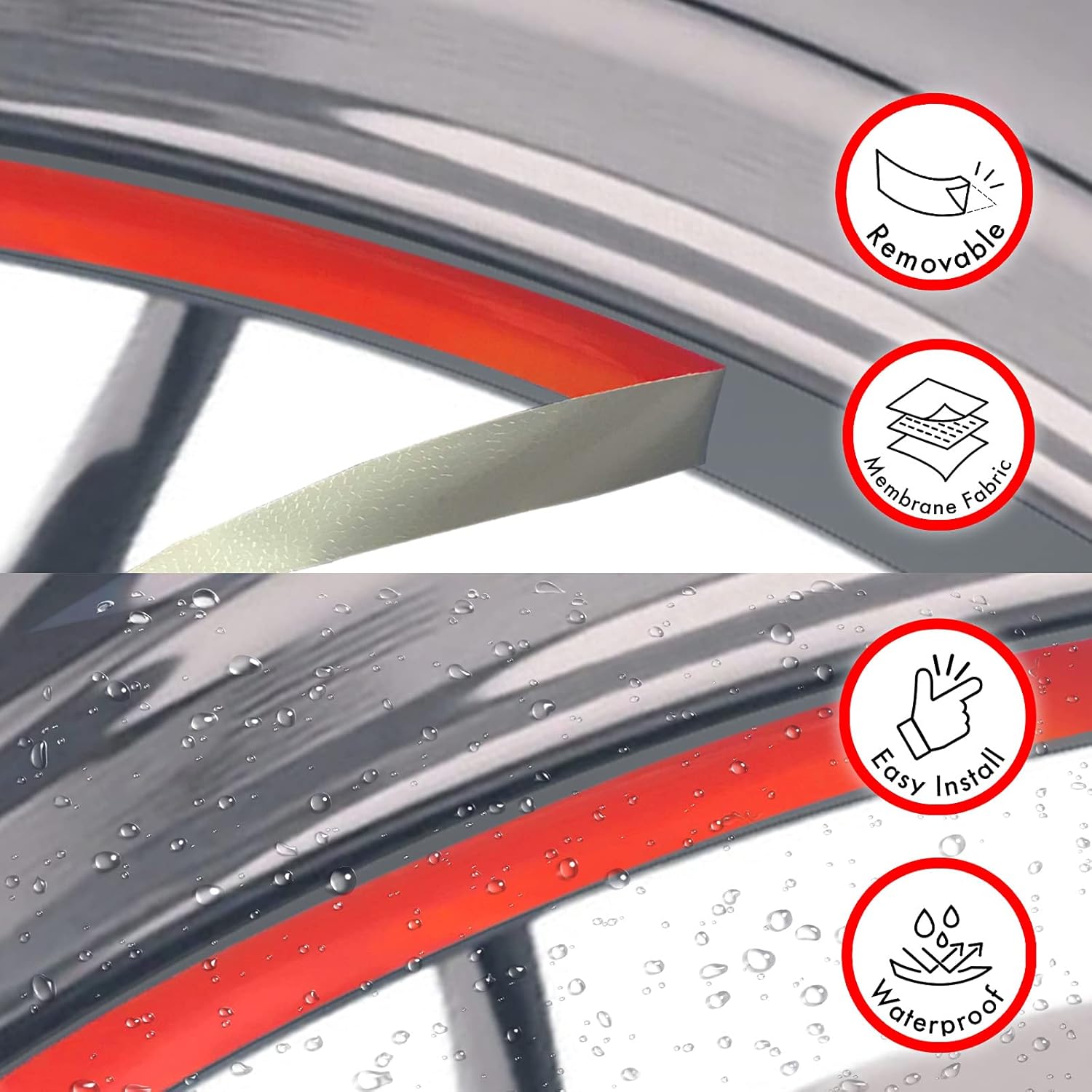 Pegatinas para llantas exteriores de 17 pulgadas S06B compatibles con YZF R125 MT125 MT07 MT10 MT25 FZ25 MT03 (azul)