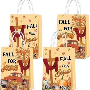 16 bolsas de fiesta de otoño para Jesús, bolsas de regalos de Acción de Gracias, regalos de fiesta de religión cristiana para otoño para Jesús 16 bolsas de fiesta de otoño para Jesús, bolsas de regalos de Acción de Gracias, regalos de fiesta de religión cristiana para otoño para Jesús