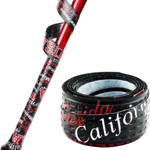 Cintas de agarre para bate de béisbol, cinta de agarre para bate de sóftbol de 0.043 in Cintas de agarre para bate de béisbol, cinta de agarre para bate de sóftbol de 0.043 in