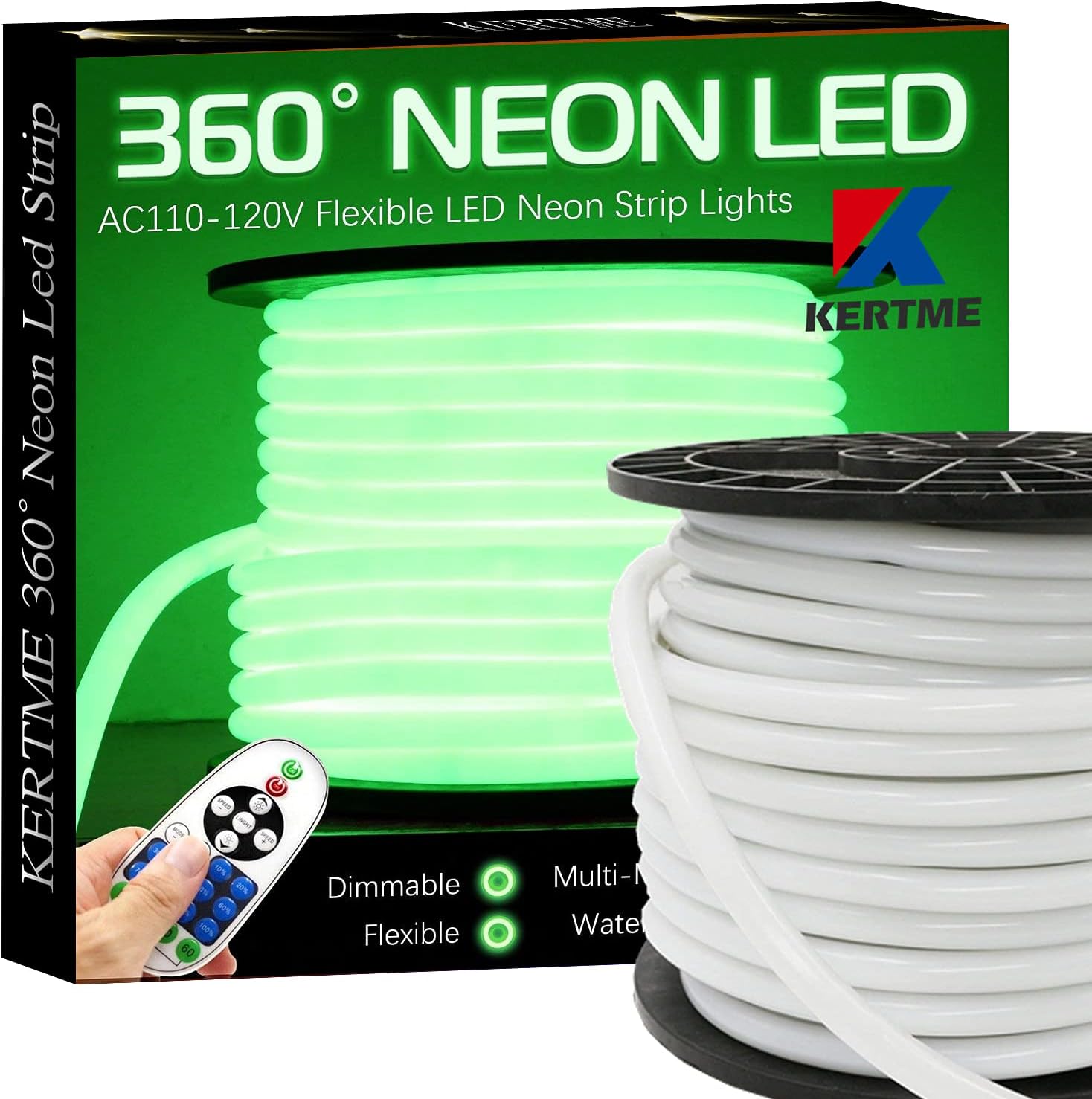 luz LED de neón de 360grados