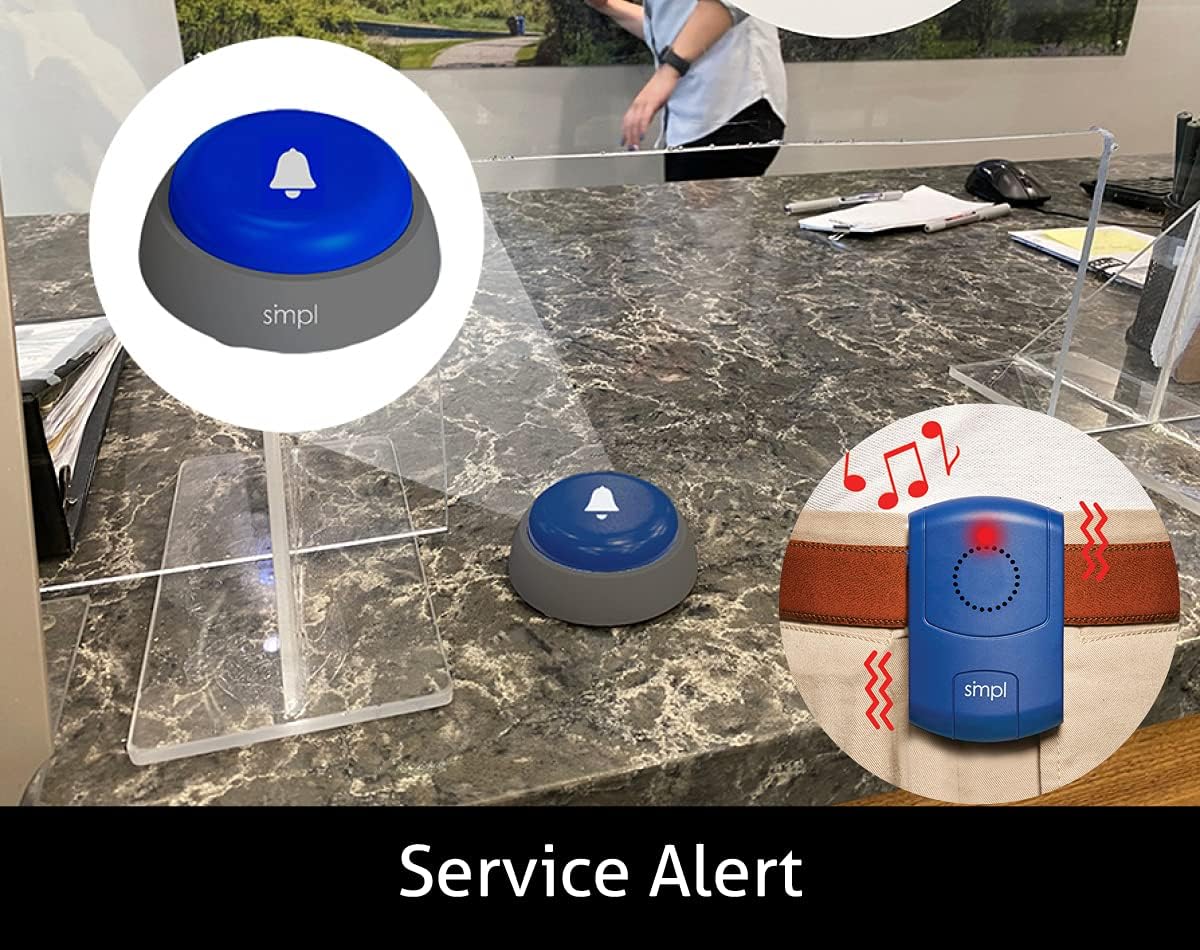 SMPL Kit de alarma portátil + campana de llamada