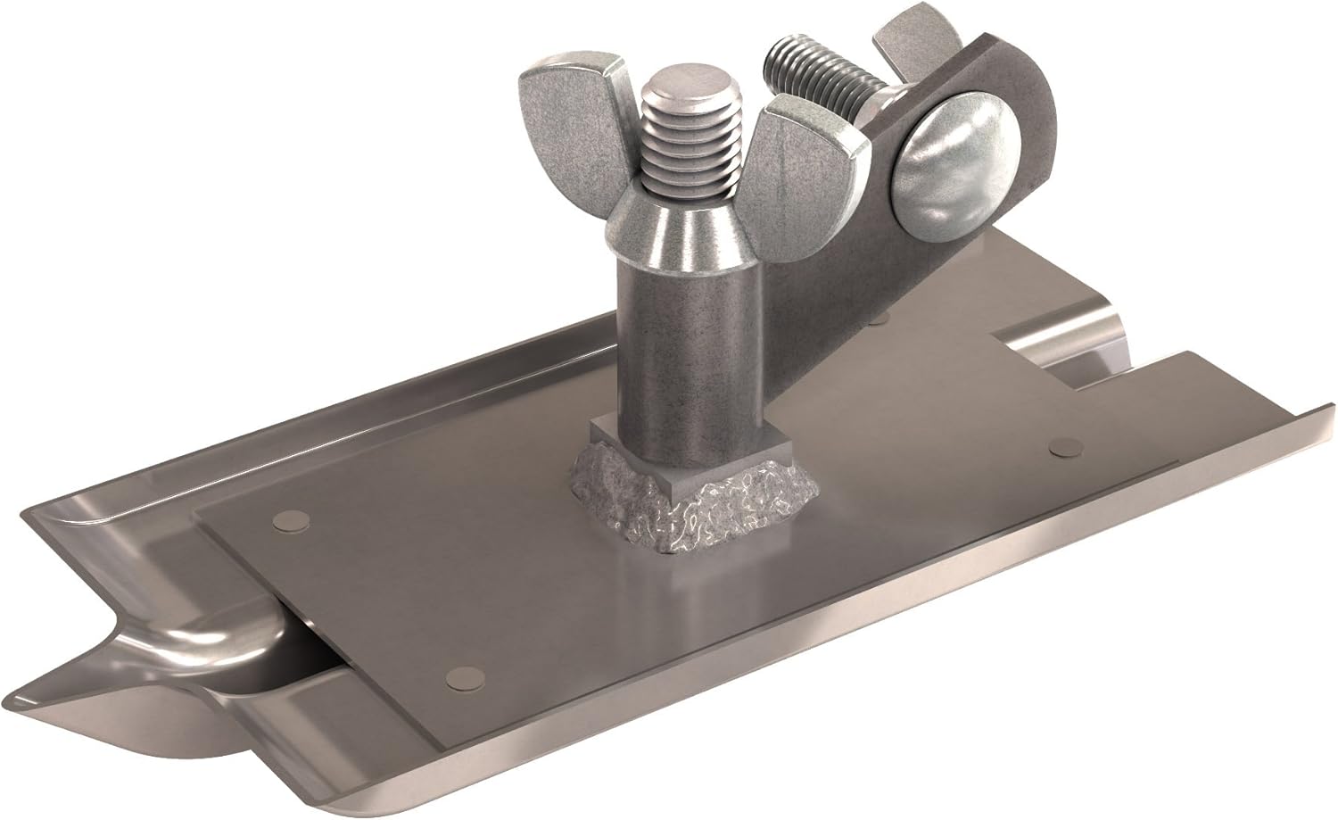 Bon 22-817 Walk GrooverStainless Steel All Angle 6X3 12 pulgadas W 12 pulgadas D 14 pulgadas R