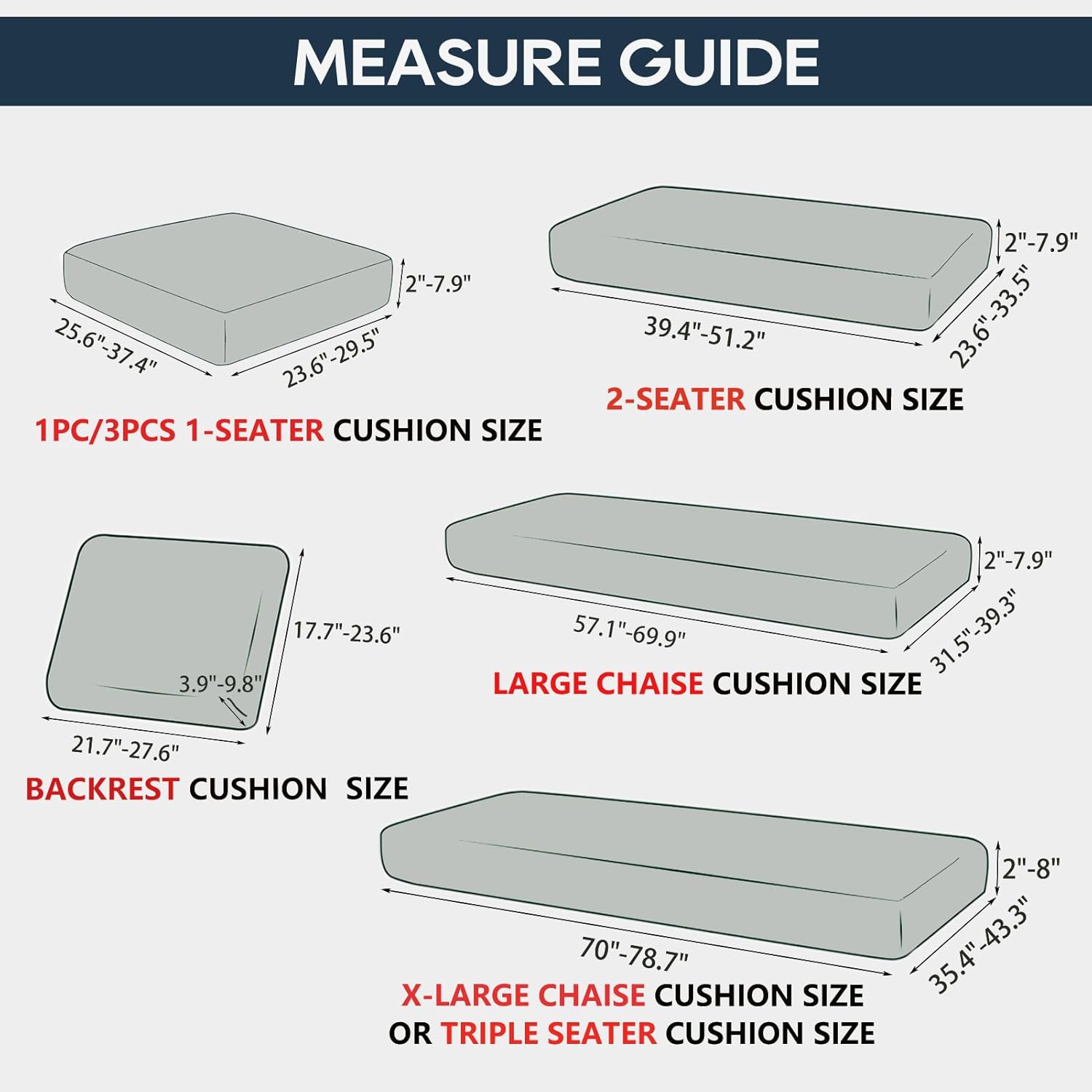 Funda de terciopelo para sofá modular y respaldo, funda de cojín gruesa y elástica para sofá modular grande (1 funda de cojín para respaldo, azul