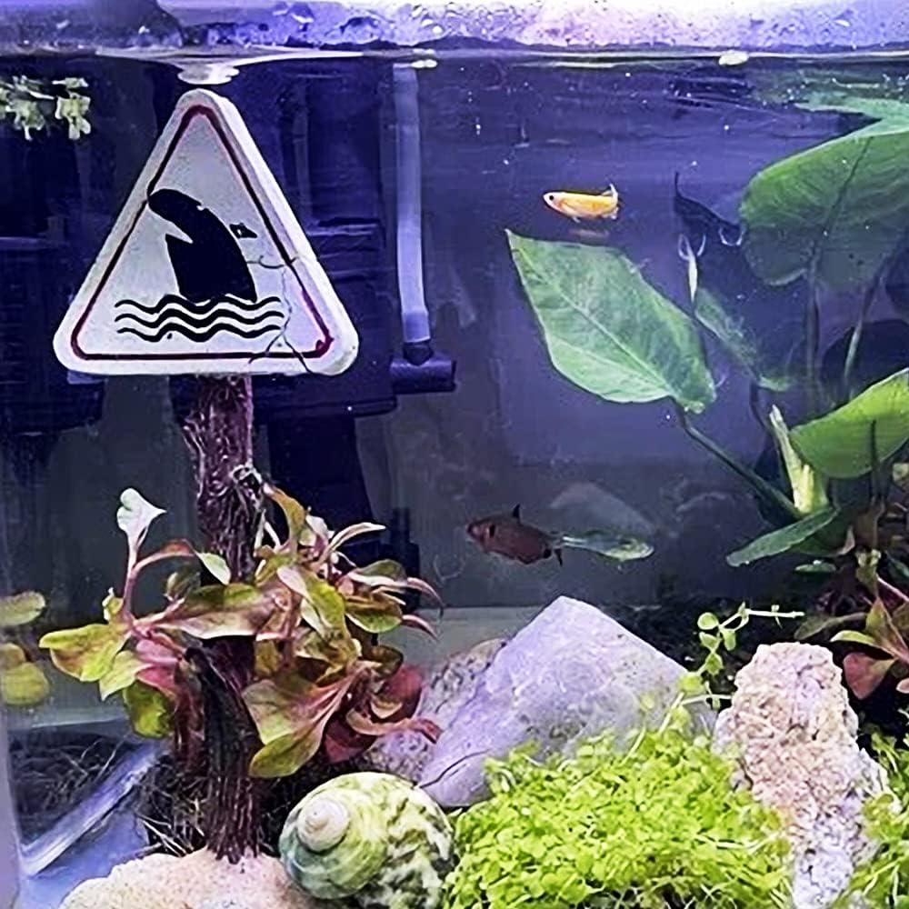 BIANQUE Decoraciones de pecera, decoraciones de acuario, decoración del hogar, decoración de pecera, accesorios de pecera, decoración de acuario de