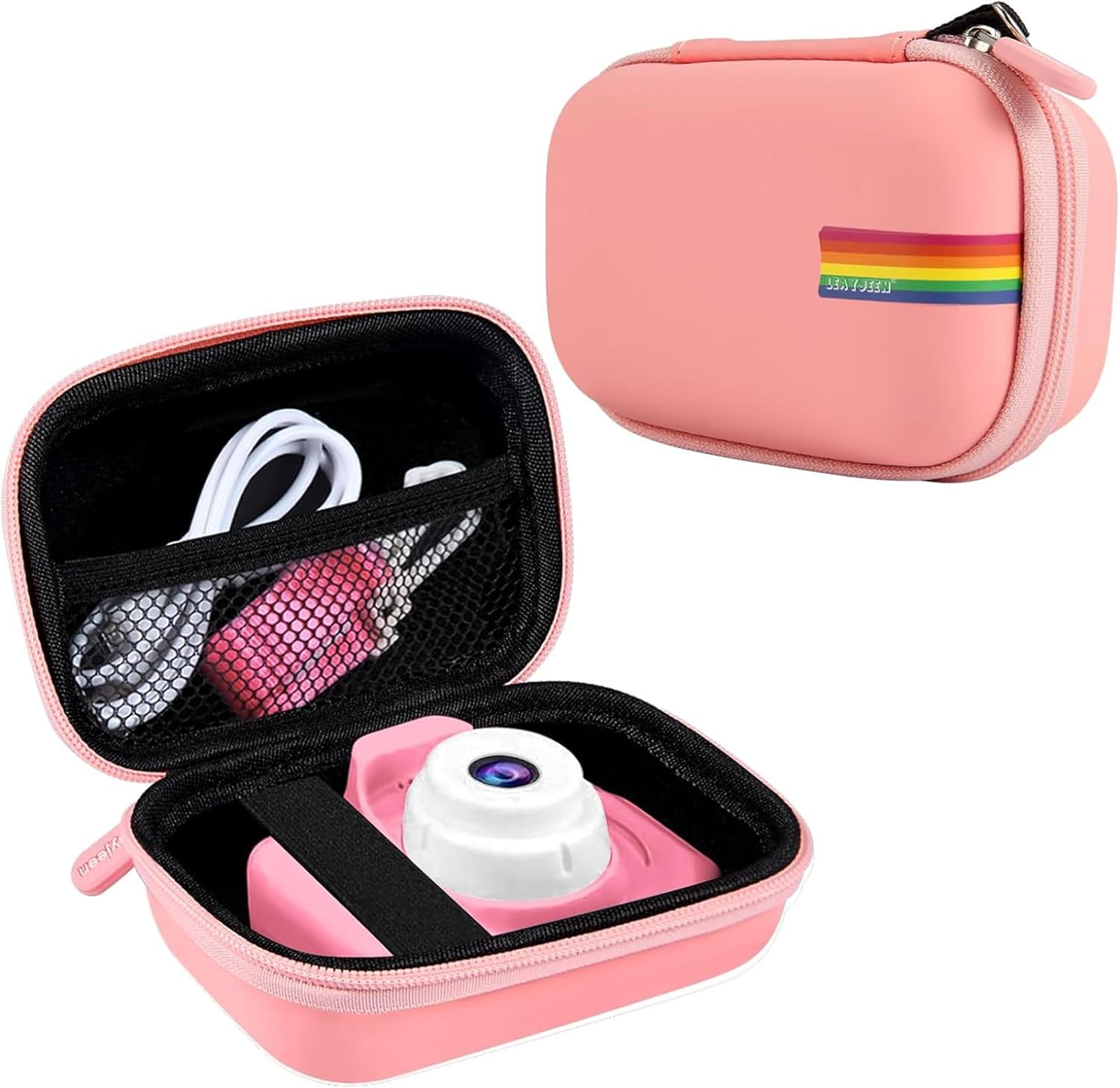 Leayjeen Funda para cámara infantil compatible con GoopowCIMELRGKTZXinbeiyaArtCWKGofunly y más juguetes, cámara digital, cámara de video y