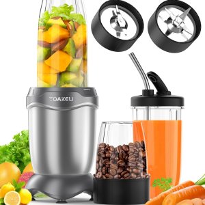 Batidora de batidos, licuadora personal compacta de 850 W, juego de licuadora de jugos, bebidas congeladas, batidos, salsas y más, 2 tazas para Batidora de batidos, licuadora personal compacta de 850 W, juego de licuadora de jugos, bebidas congeladas, batidos, salsas y más, 2 tazas para