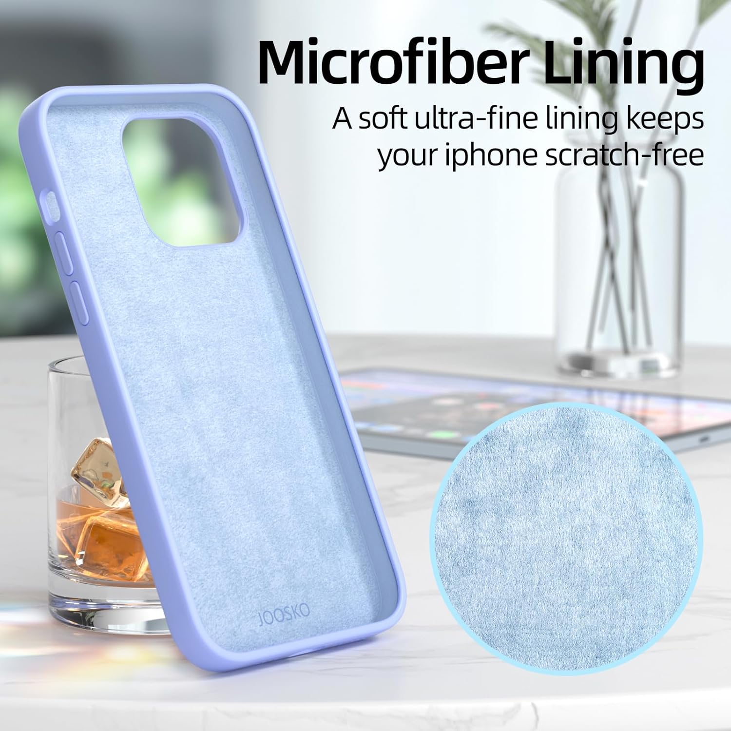 Funda para iPhone 13 Mini, silicona líquida de alta calidad, protección contra caídas de cuerpo completo de grado militar forro de microfibra