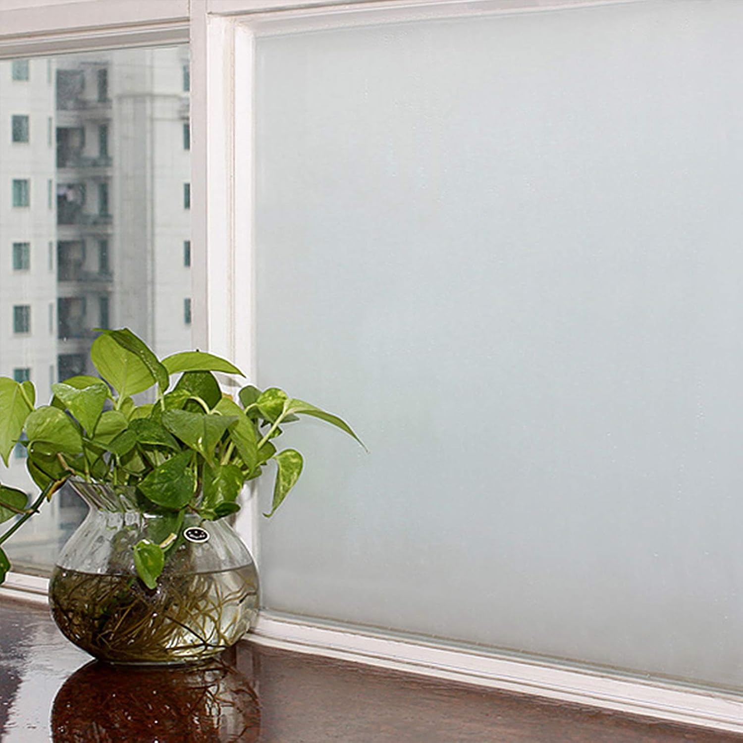 Película de privacidad para ventana, bloqueo solar, UV, película de vidrio esmerilado para ventana, autoadhesivas, calcomanías de control de calor,