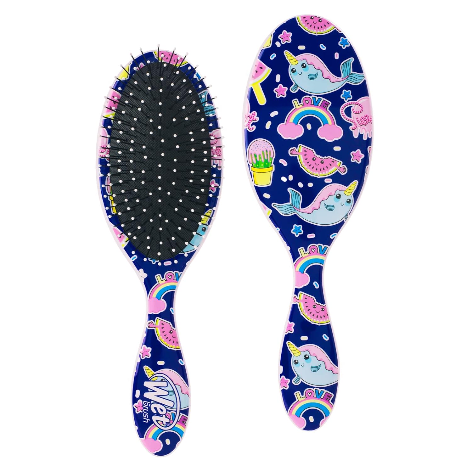 Wet Brush – Cepillo Original Detangler para todo tipo de cabello, con cerdas IntelliFlex ultrasuaves que se deslizan con facilidad por los nudos,